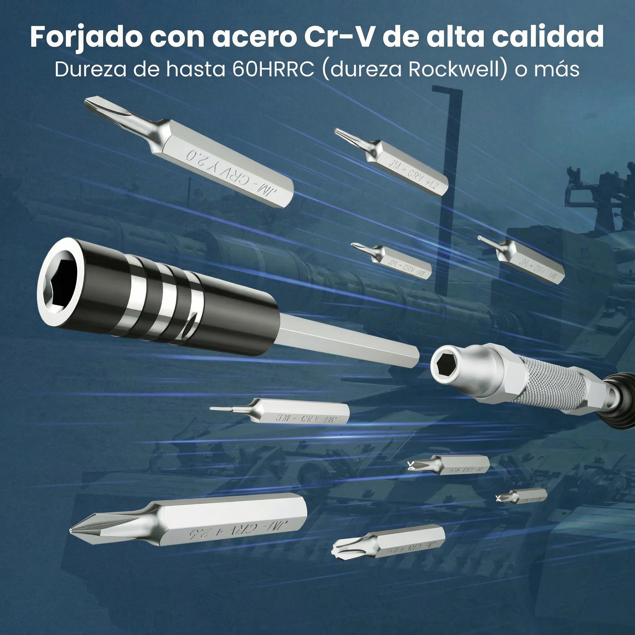 Juego de Destornilladores UGREEN 38-en-1 Imantado (80459)
