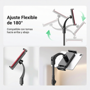 Trípode Dual 2-en-1 UGREEN para celular y tablet (4.7″ a 13″) - 15647