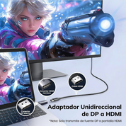Adaptador Convertidor Ugreen Displayport A Hdmi 4k30hz - 55935 (Pack X2)
