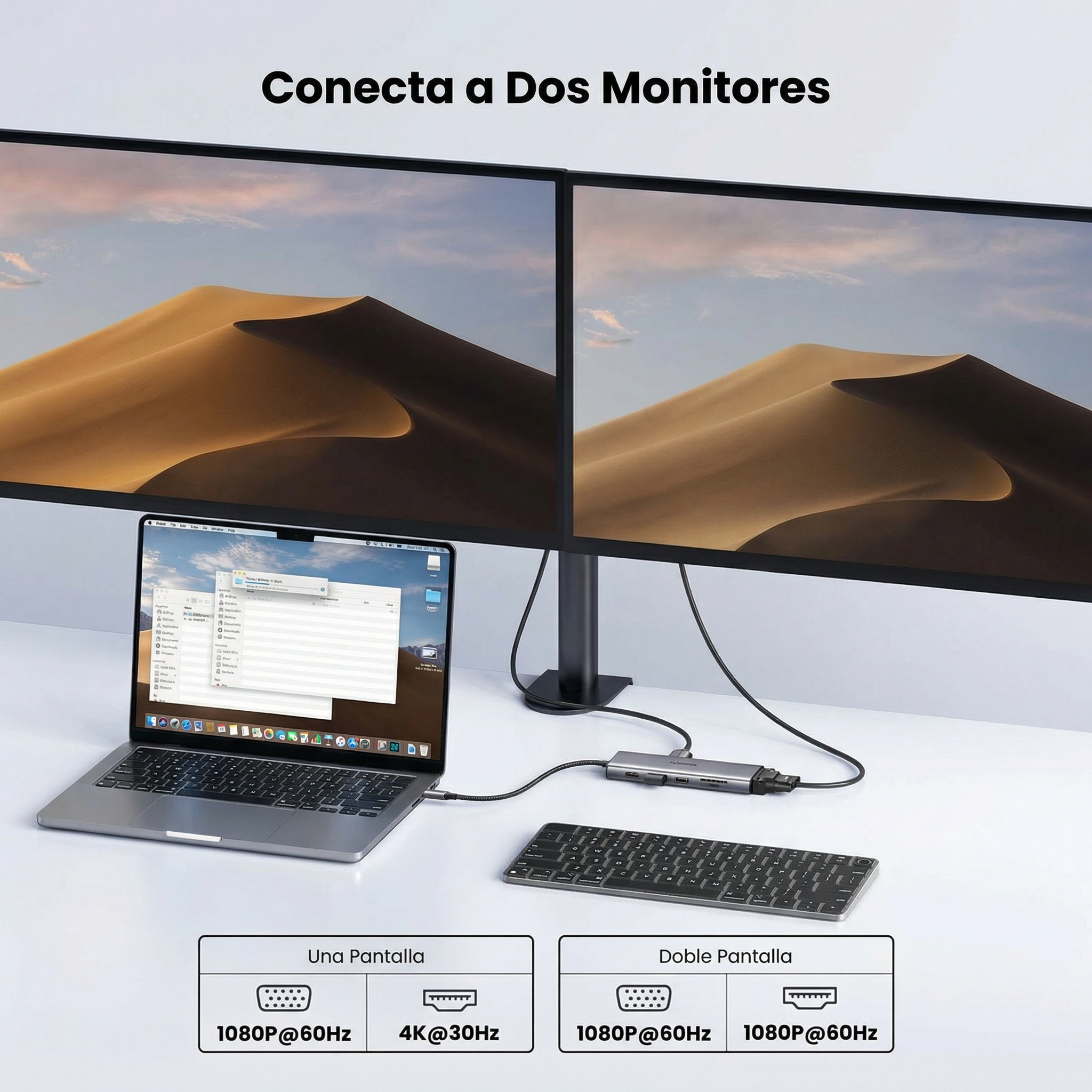 ADAPTADOR USB-C UGREEN 10 EN 1 - 15601