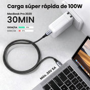 Cable de carga rápida 100W PD UGREEN - 70429