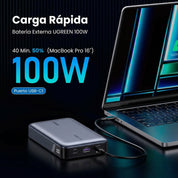 Power Bank UGREEN PB720 20000 mAh 100W Gris - 25188