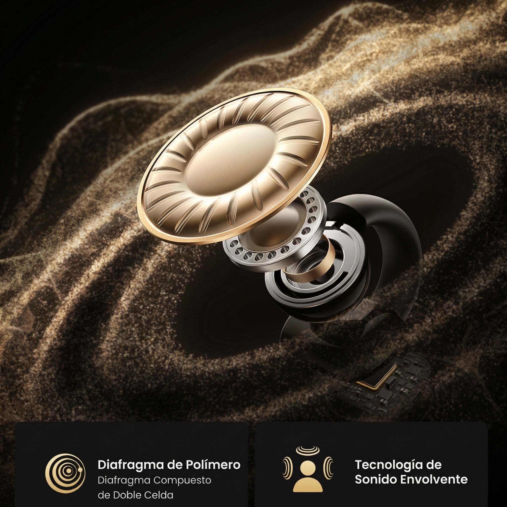 Audífonos UGREEN HiTune S3 con Bluetooth 5.4 e IPX5 - 45786