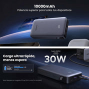 Power Bank UGREEN 10,000 mAh 30W (55994B)
