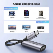 Adaptador UGREEN USB-C a DisplayPort 8K (CM654 / 15575)