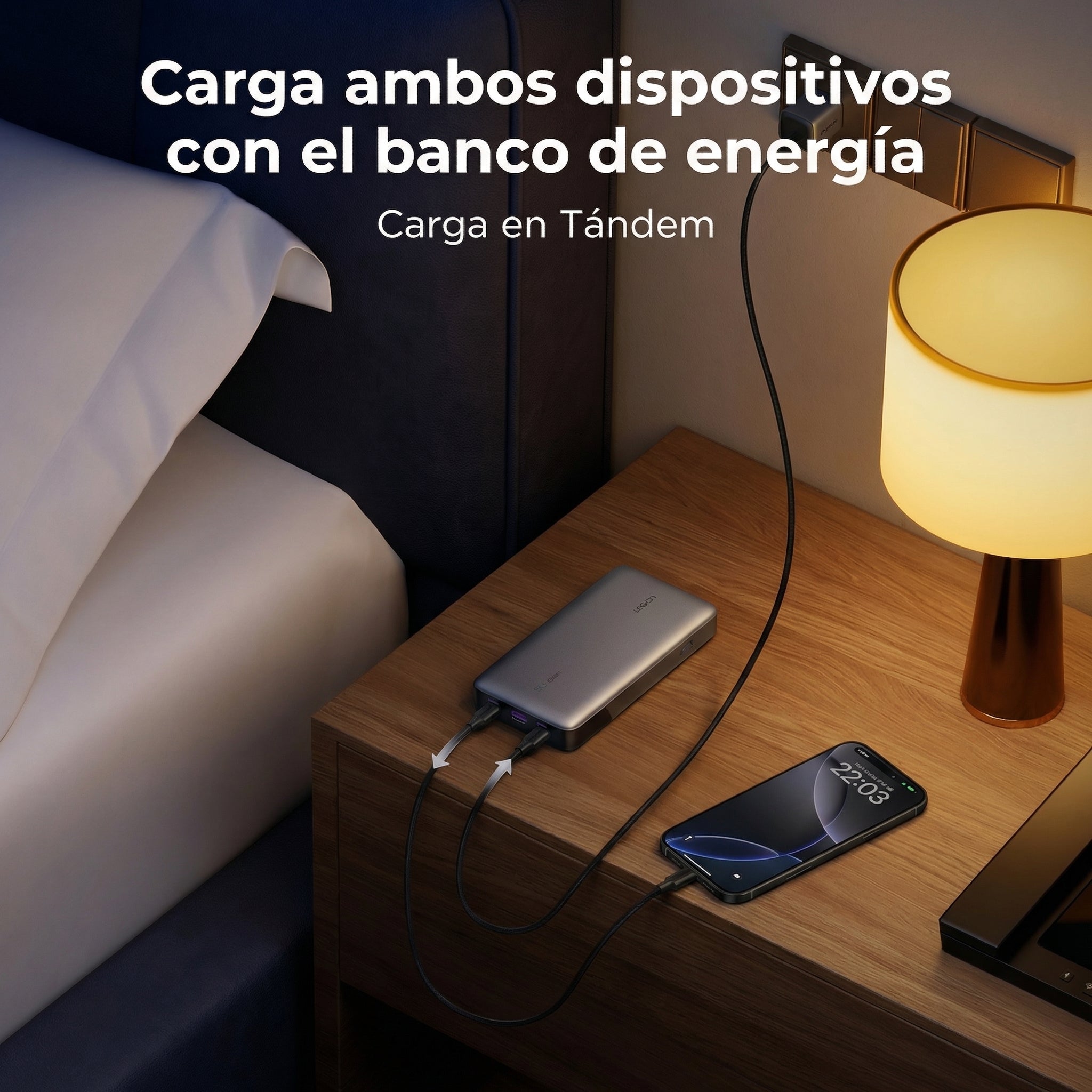 Power Bank UGREEN 25,000 mAh 145W (QC / PD) - 90597A