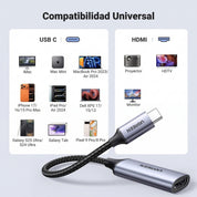 Adaptador USB-C a HDMI 4K UGREEN - 70444