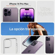Case Spigen Ultra Hybrid iPhone 14 Pro Max - Clear