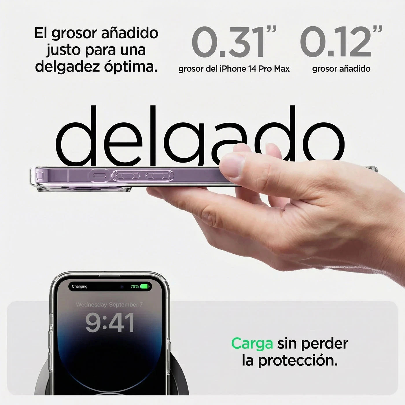 Case Spigen Ultra Hybrid iPhone 14 Pro Max - Clear