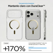 Case Spigen Ultra Hybrid iPhone 17 Pro Max (MagSafe) - Clear Gold