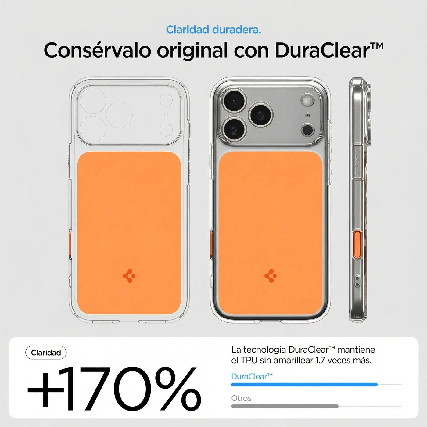 Case Spigen Ultra Hybrid T Mag Fit iPhone 17 Pro Max (MagSafe) - Glossy Orange