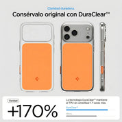 Case Spigen Ultra Hybrid T Mag Fit iPhone 17 Pro Max (MagSafe) - Glossy Orange
