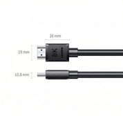 Cable HDMI 2.1 UGREEN 1.5M 8K@60Hz / 4K@120Hz - 45431
