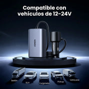 Cargador para Auto UGREEN 150W Multipuerto (EC706 / 35571)