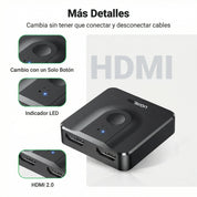Switch HDMI 4K 60Hz Bi-Direccional UGREEN - 50966