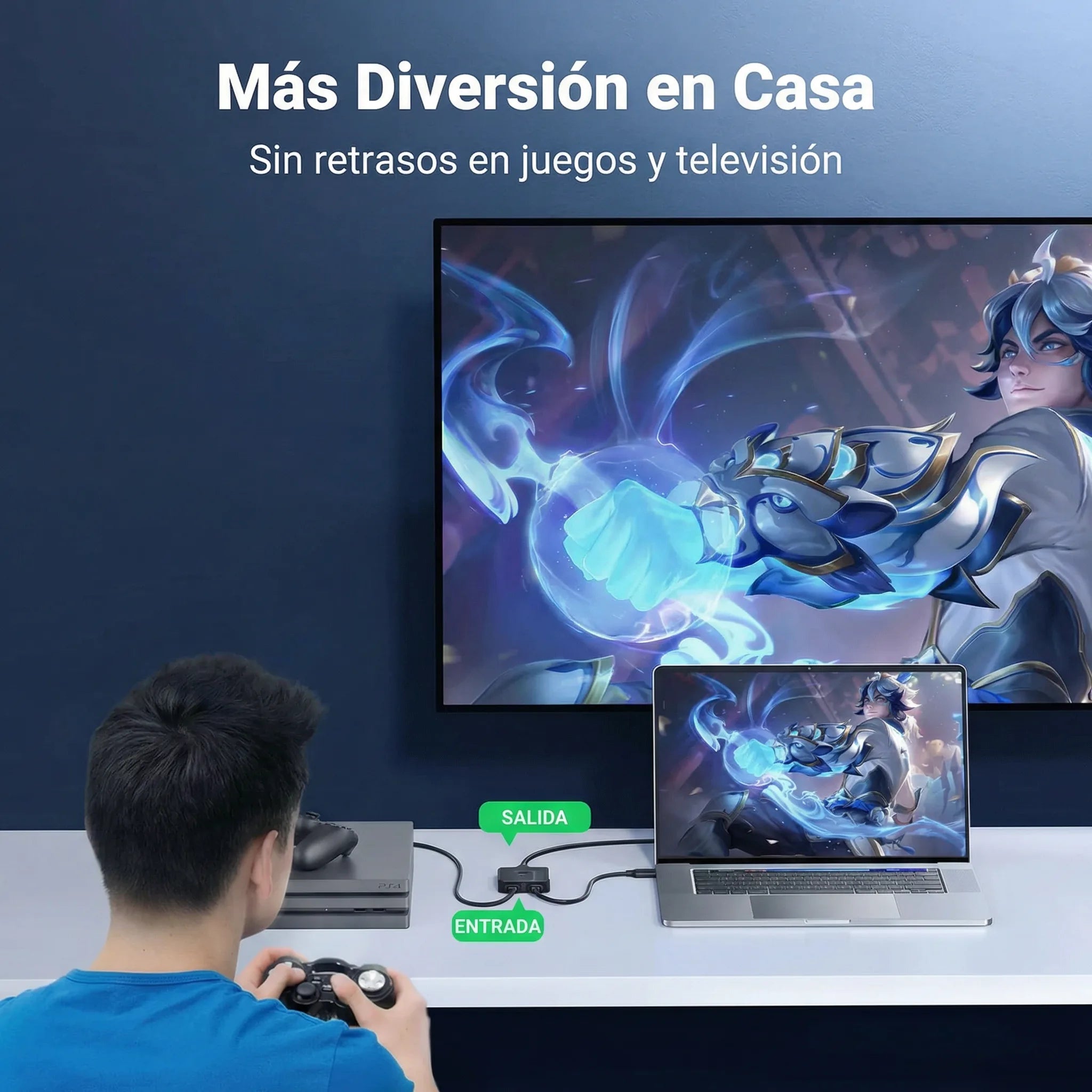 Switch HDMI 4K 60Hz Bi-Direccional UGREEN - 50966