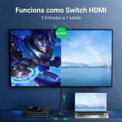 Switch HDMI 4K 60Hz Bi-Direccional UGREEN - 50966