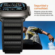 Correa Spigen WBF1 Apple Watch (49mm / 46mm / 45mm / 44mm) - Black
