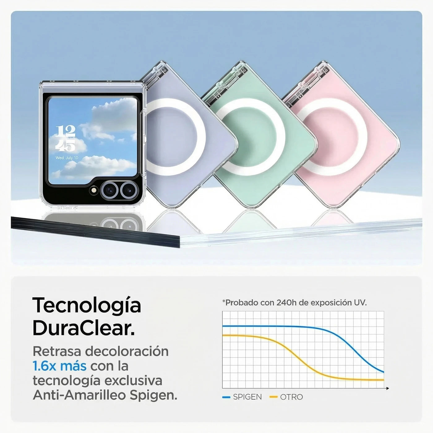 Case Ultra Hybrid Pro Galaxy Z Flip7 FE / Z Flip 6 (MagSafe)