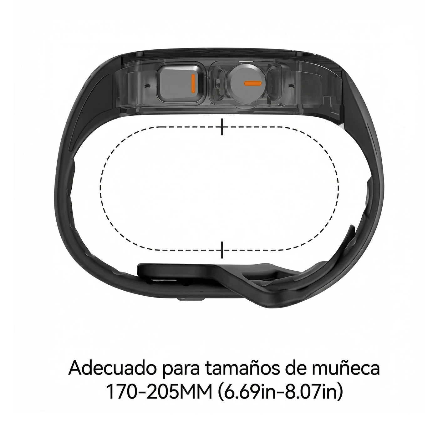 Case + Correa Aulumu A01 Carbon Fiber Apple Watch Ultra 1 / 2 / 3 (49mm) - Black