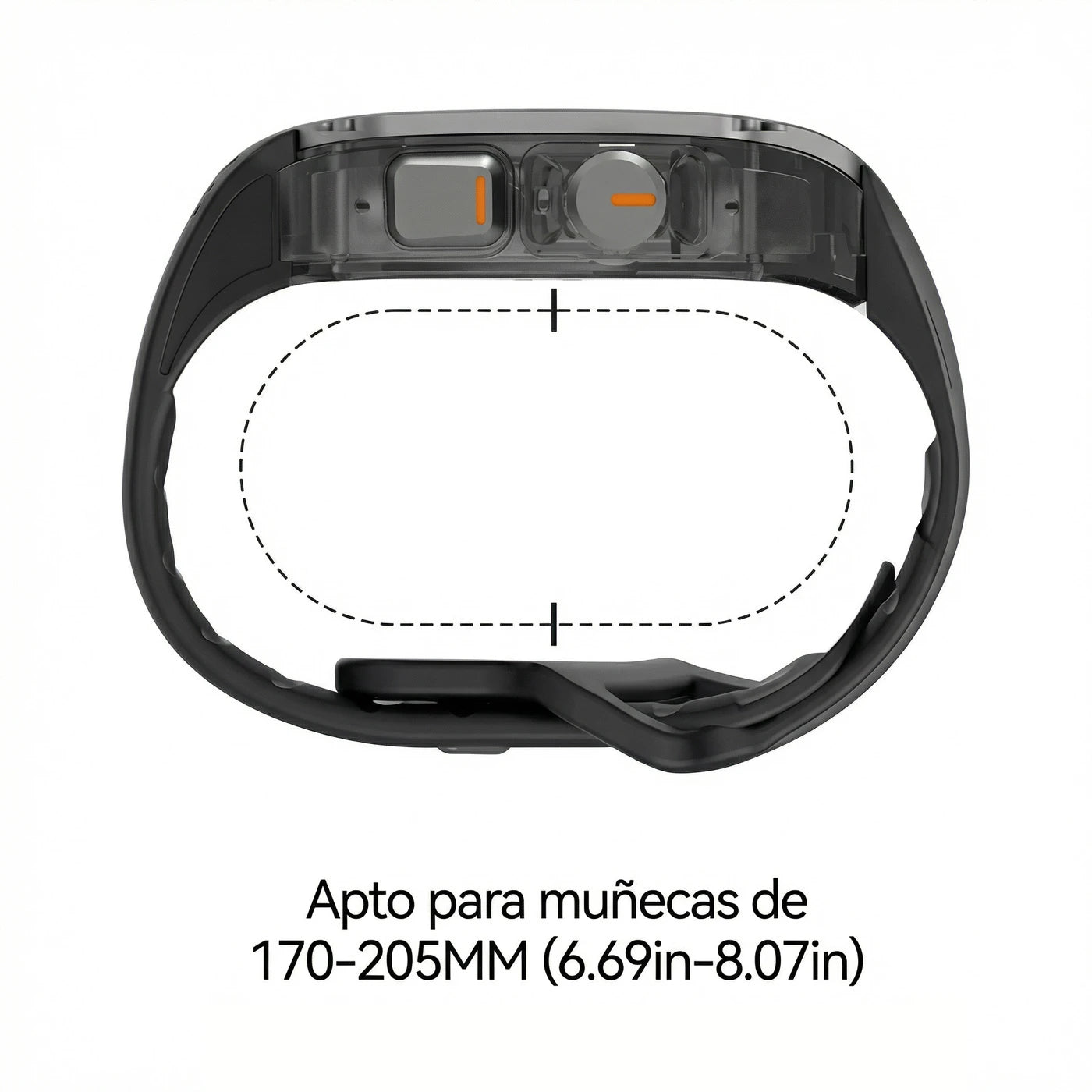 Case + Correa Aulumu A01 Titanium Apple Watch Ultra 1 / 2 / 3 (49mm) - White