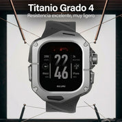 Case + Correa Aulumu A01 Titanium Apple Watch Ultra 1 / 2 / 3 (49mm) - Black