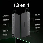 UGREEN Revodok Pro 313 13 in 1 USB C Docking Station - 15978