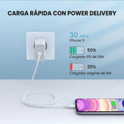 UGREEN Cable USB-C to Lightning 30W