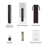 Puntero Presentador Láser UGREEN 2.4 GHz Alcance hasta 200m - 50654