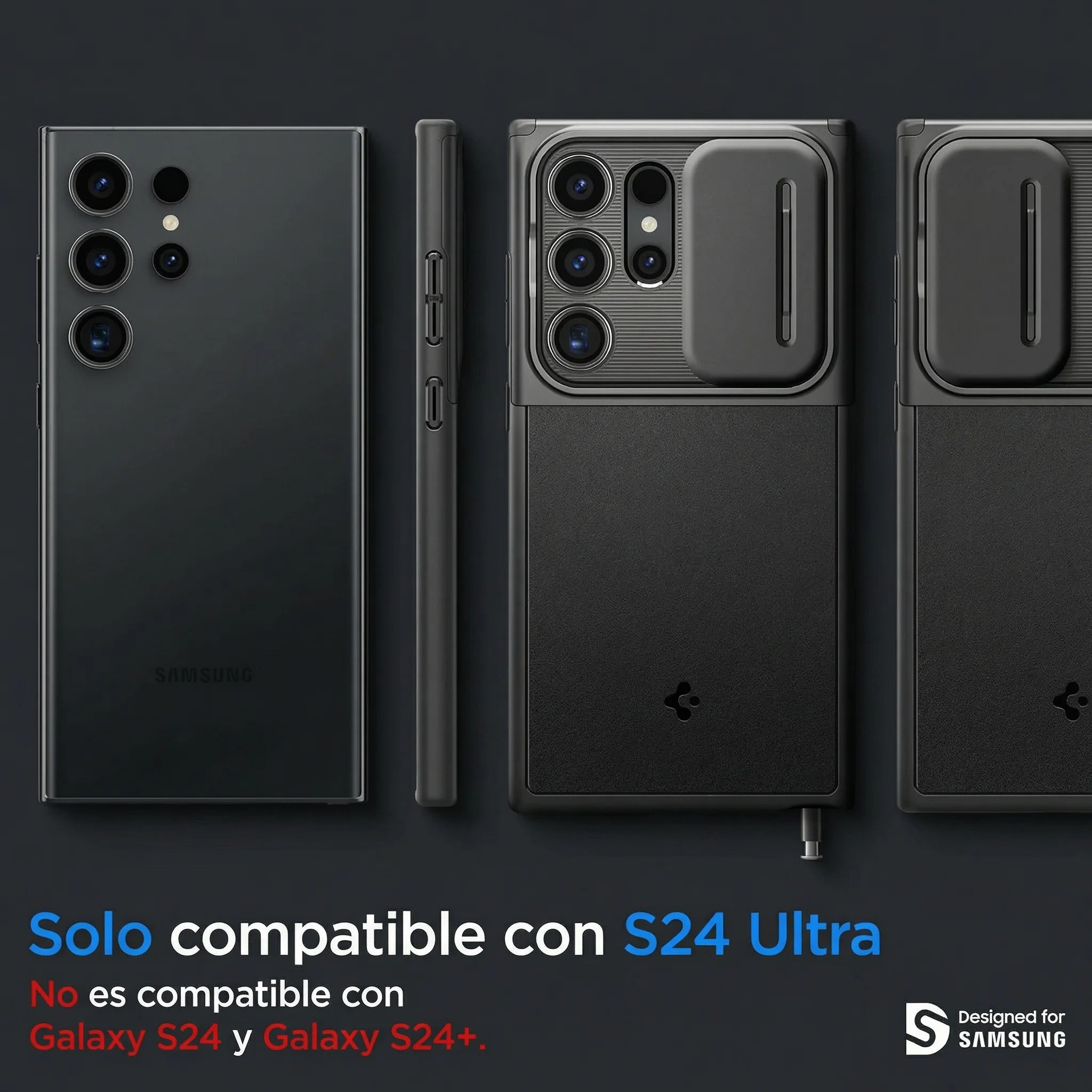 Case Spigen Optik Armor Galaxy S24 Ultra