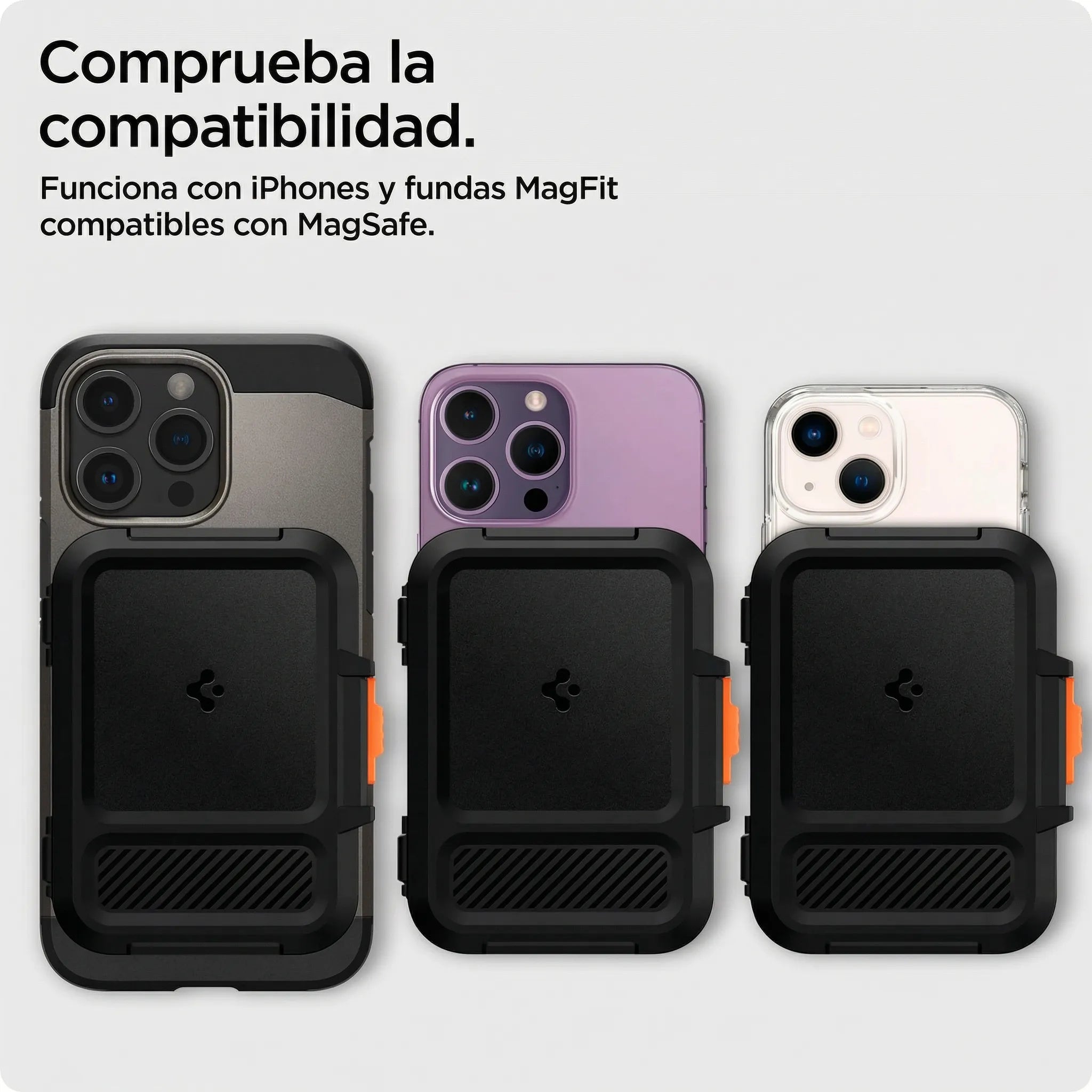 Tarjetero Spigen Lock Fit Wallet MagSafe