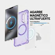 Case ItSkins Hybrid R Clear Galaxy S26 Ultra (Magsafe) - Light Purple