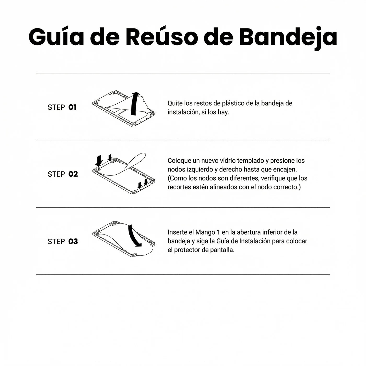 Mica Vidrio Ringke Easy Slide Nintendo Switch 2 (Instalador) 2 UND