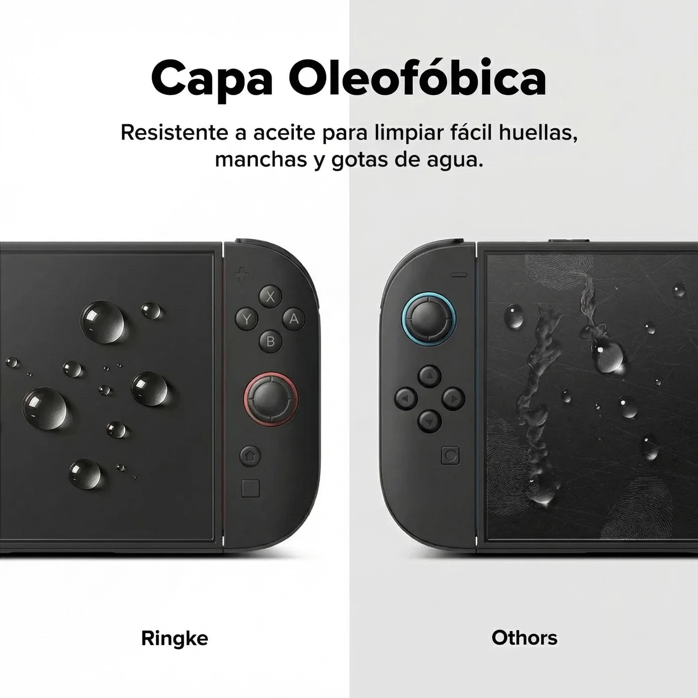 Mica Vidrio Ringke Easy Slide Nintendo Switch 2 (Instalador) 2 UND
