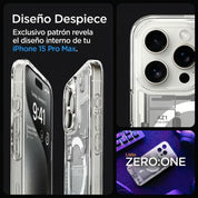 Case Spigen Ultra Hybrid Zero One White iPhone 15 Pro Max (MagSafe)