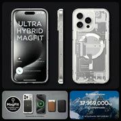 Case Spigen Ultra Hybrid Zero One White iPhone 15 Pro Max (MagSafe)