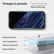 Spigen EZ FIT GLAS.tR S.P. iPhone 14 Plus / iPhone 13 Pro Max (2 UND)