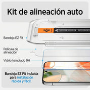 Protector de pantalla Spigen EZ FIT GLAS.tR Pixel 10 / 10 Pro / 9 / 9 Pro (2 UND)
