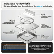Case Spigen Ultra Hybrid Zero One Mag Fit Galaxy S26 Ultra (MagSafe) Qi2 - White