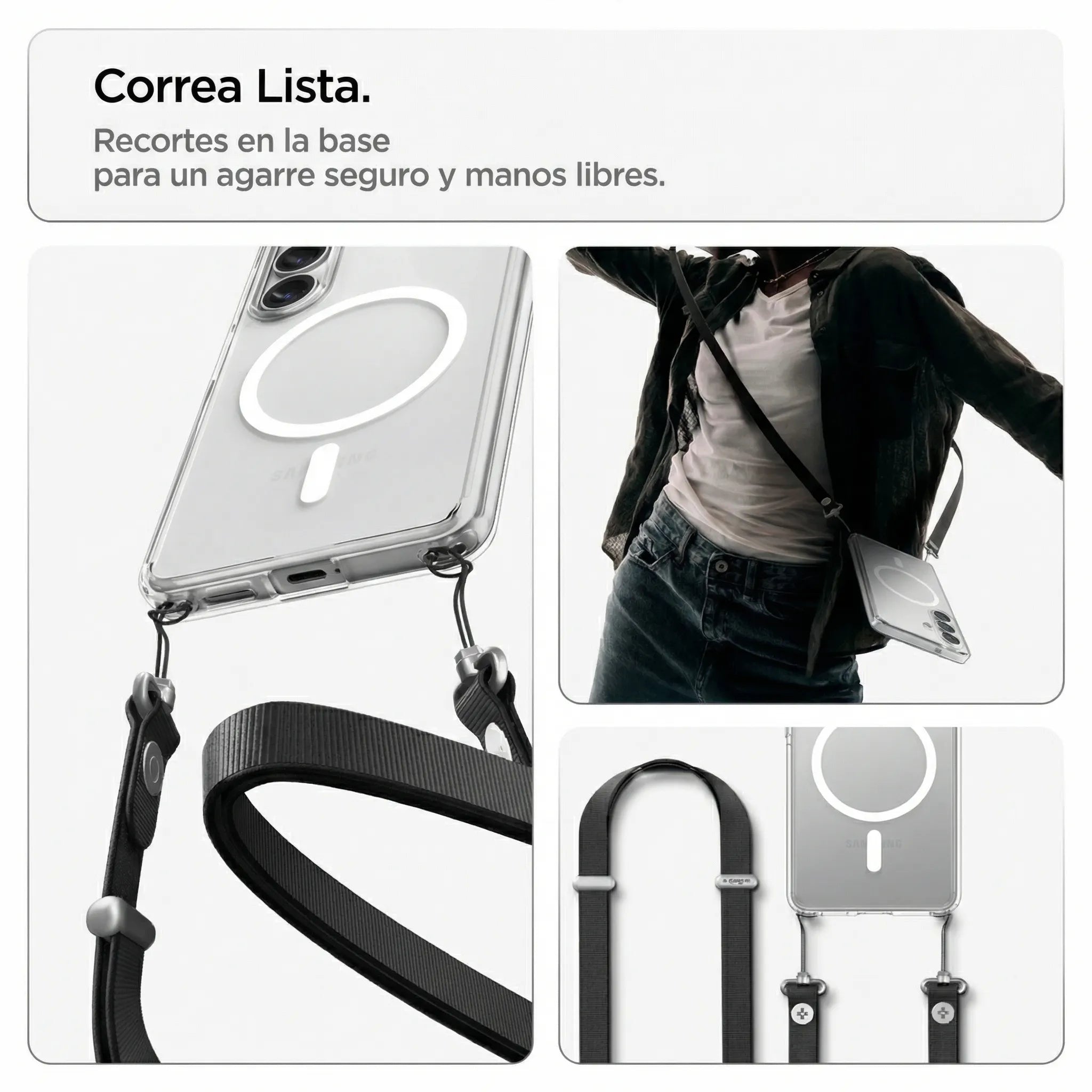 Case Spigen Ultra Hybrid Galaxy S26 (MagSafe) - Clear
