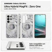 Case Spigen Ultra Hybrid Zero One Mag Fit Galaxy S26 Ultra (MagSafe) Qi2 - White