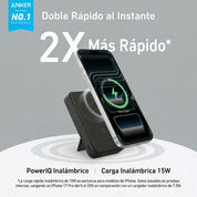 Power Bank Anker MagGo Qi2 10000 Mah 15W (MagSafe)
