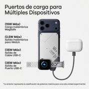Power Bank Aulumu M10 10,000mAh Qi2 3 en 1 (Magsafe)
