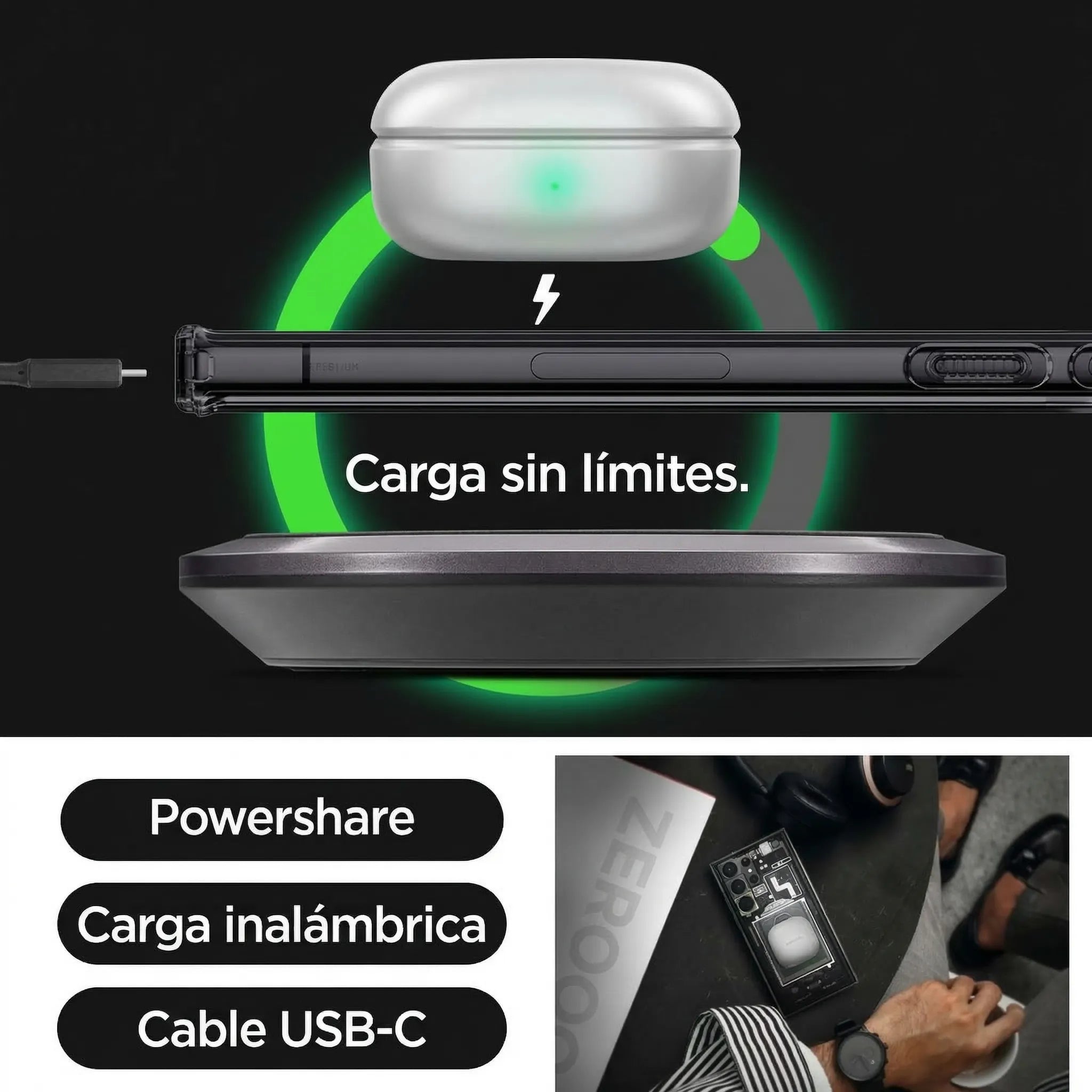 Case Spigen Ultra Hybrid Galaxy S23 Ultra - Zero One