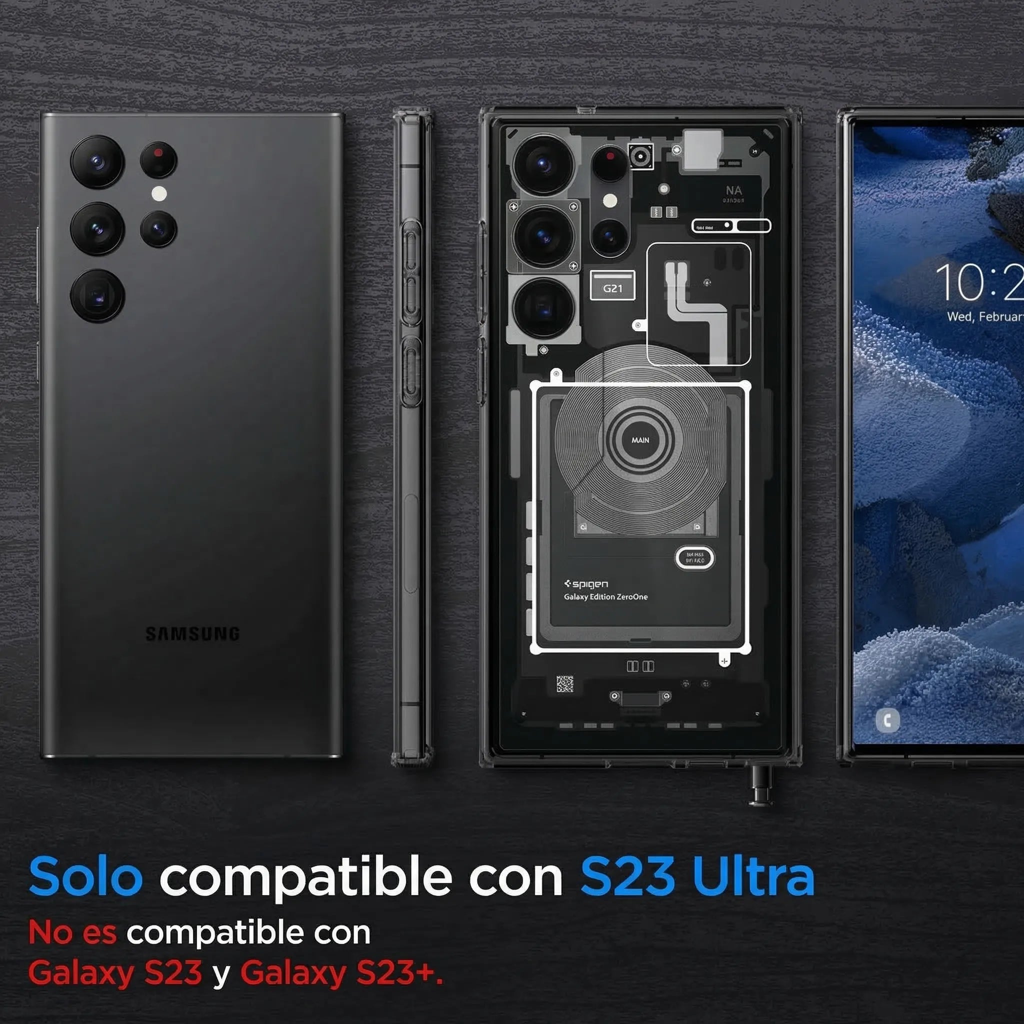 Case Spigen Ultra Hybrid Galaxy S23 Ultra - Zero One