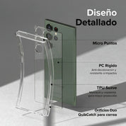 Case Ringke Fusion Galaxy S23 Ultra - Clear