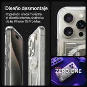 Case Spigen Ultra Hybrid Zero One Titanium iPhone 15 Pro Max (MagSafe)