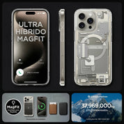 Case Spigen Ultra Hybrid Zero One Titanium iPhone 15 Pro Max (MagSafe)