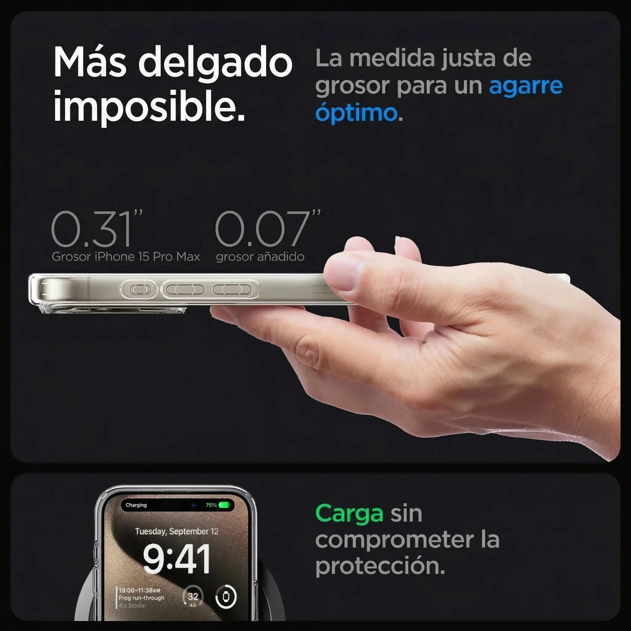 Case Spigen Ultra Hybrid Mag iPhone 15 Pro Max (MagSafe)