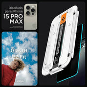 Spigen EZ FIT GLAS.tR Privacy iPhone 15 Pro Max (2 UND)